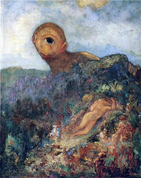 Odilon Redon, The Cyclops (1898)
