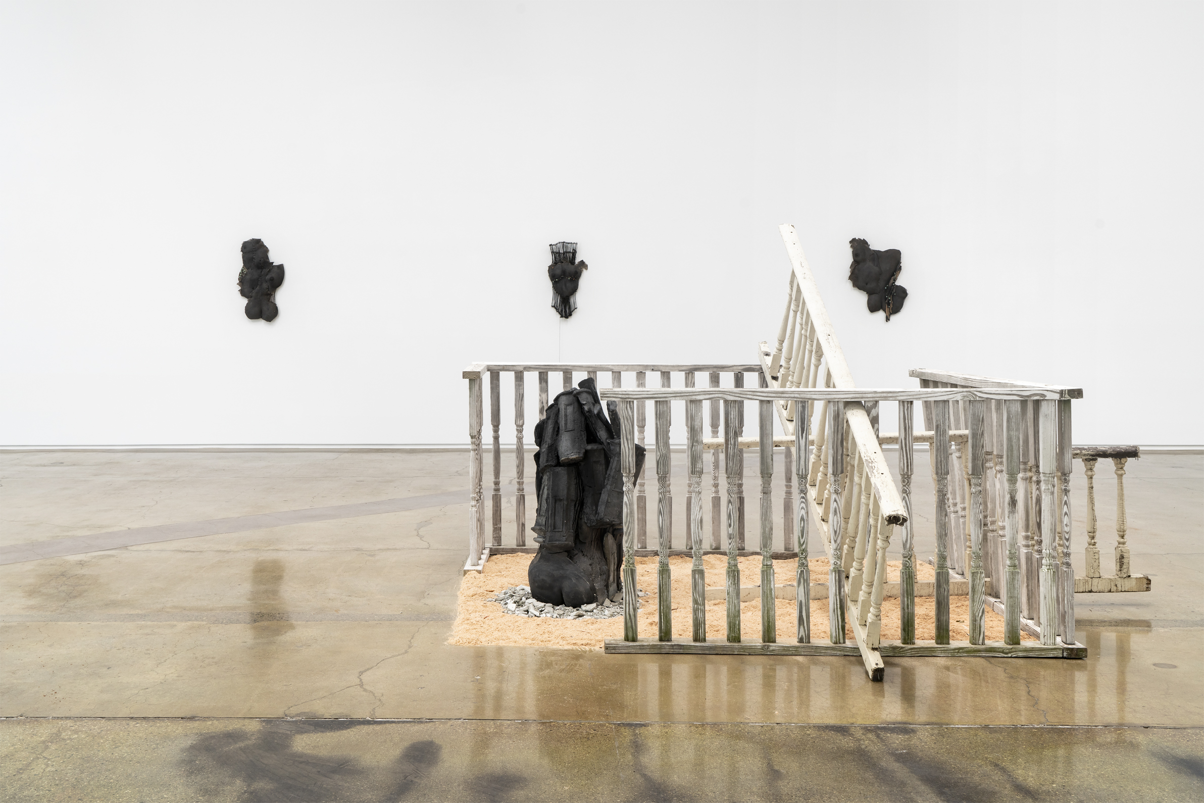 Chiffon Thomas, "Antithesis" installation view at Kohn Gallery in Los Angeles