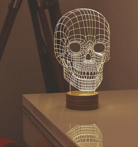 Skull Lamp, Courtesy of the MoMA