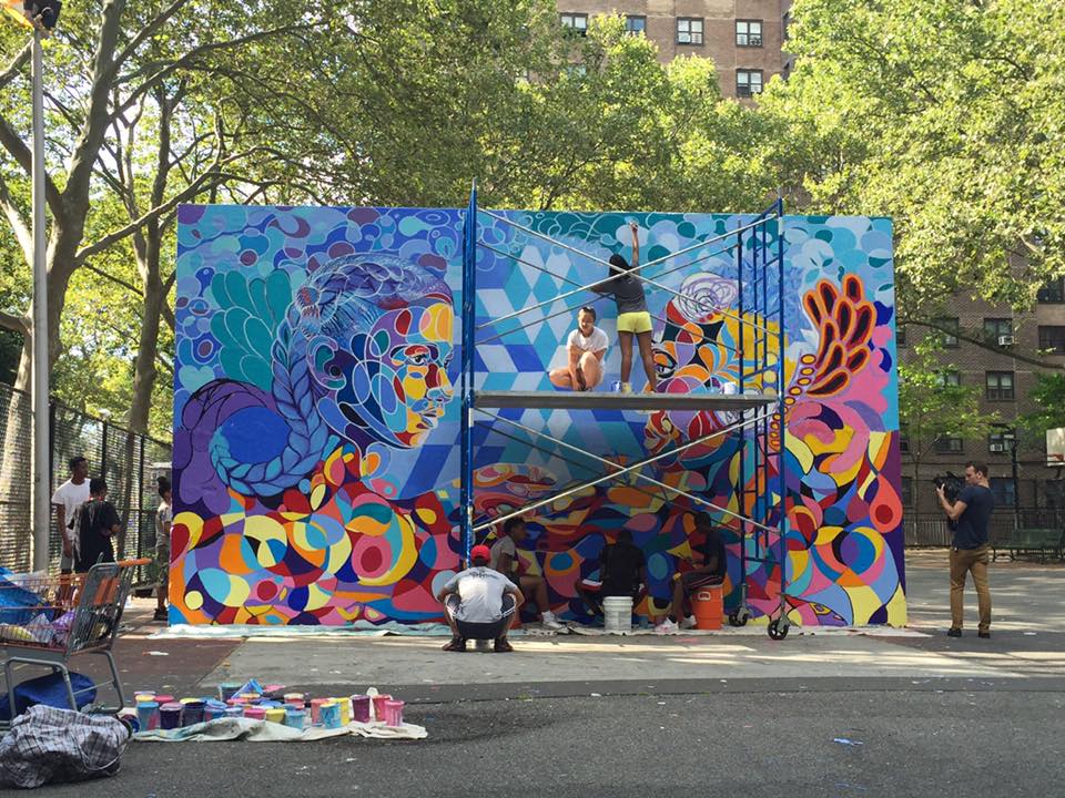 Read more about the article Groundswell’s Youth-Led Mural Program Preps Future Leaders Citywide
