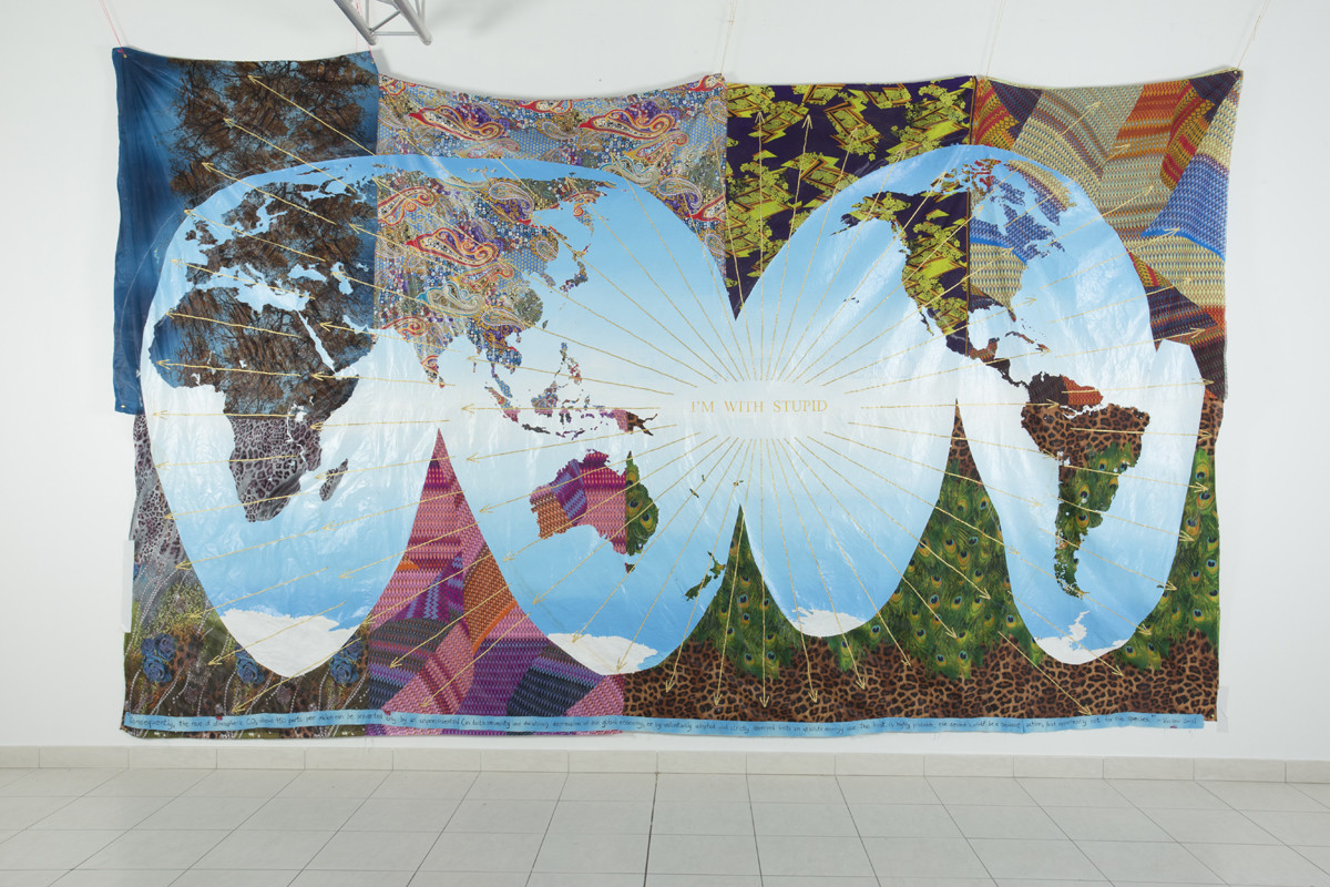 "World Map" Christine Wang (2014).