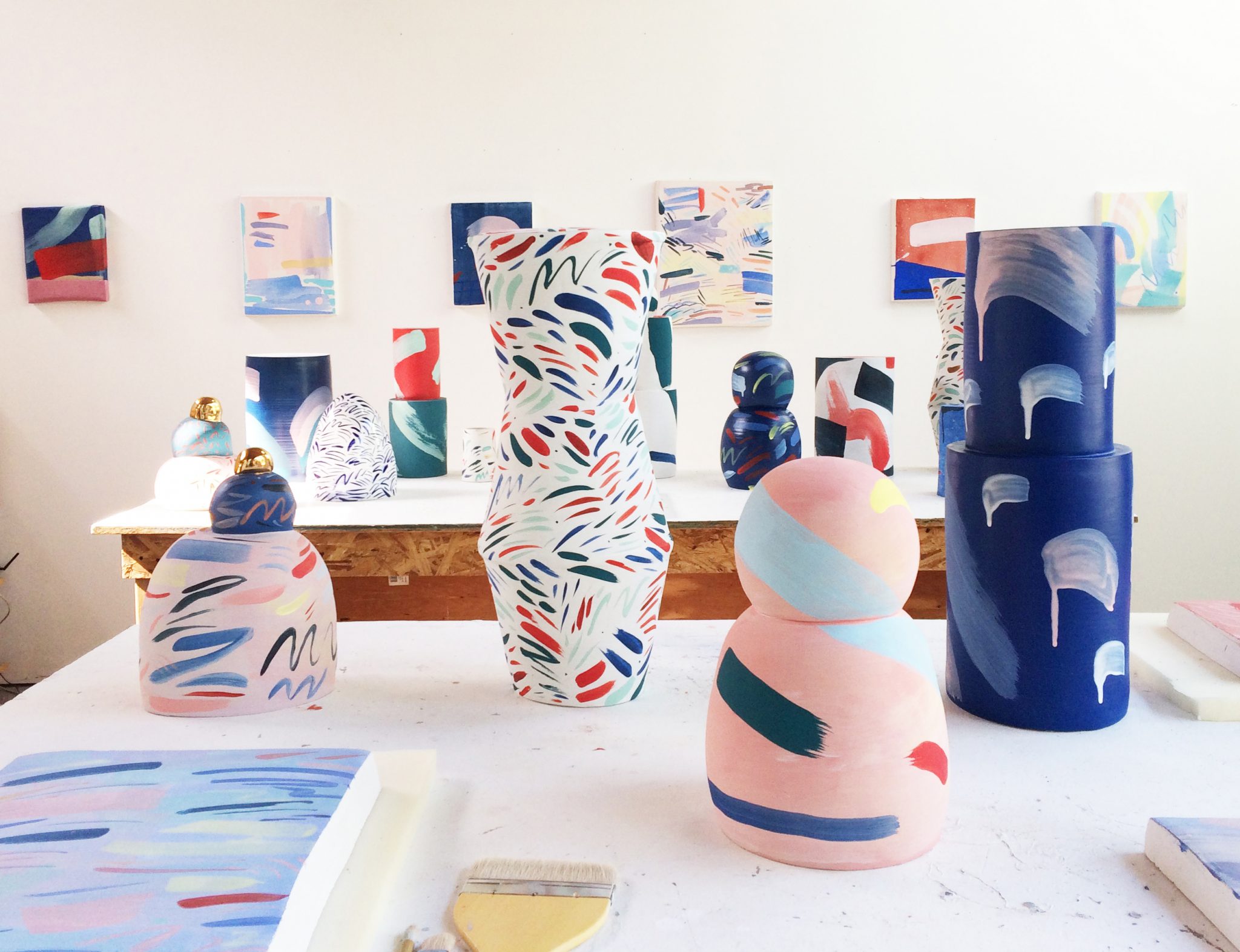 Read more about the article Inside Look at Sara Bright’s Contemplative, Harmonious, & Patterned Work