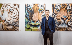 Read more about the article Lions and Tigers and Art – Oh My! 5 Minutes With Artist Nick Sider